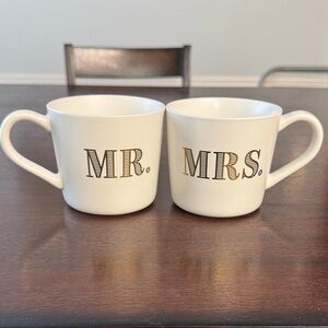 Matching Mr & Mrs Coffee Mugs